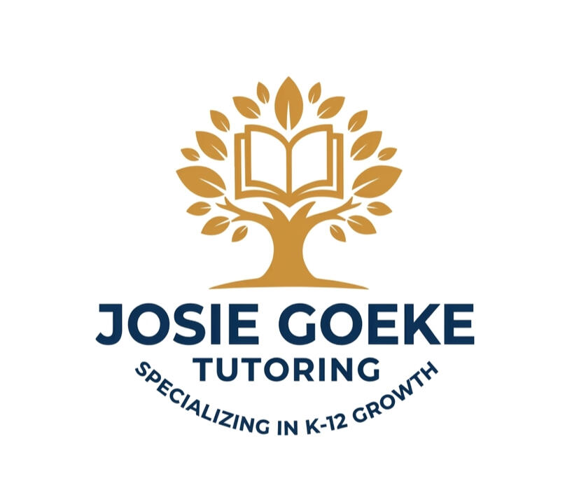 Josie Goeke Logo Josie Goeke Tutoring Logo